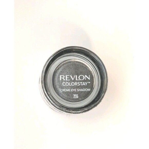 Revlon ColorStay Creme Eye Shadow, 755 Licorice, 0.18 oz Metallic Silver Sealed - Picture 2 of 9